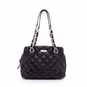Kate Spade Elizabeth Quilted Shoulder Bag Black
